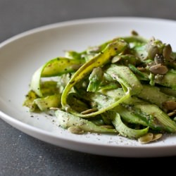 Asparagus Caesar Salad