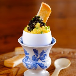 Caviar and Creamy Egg