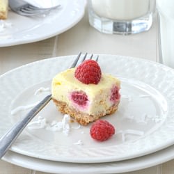 Raspberry Cheesecake Bars