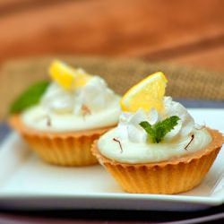 Lemon Cream and Saffron Petits Four