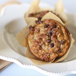 GF Banana Chocolate Chip Muffins