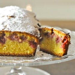 Cake with Strawberries