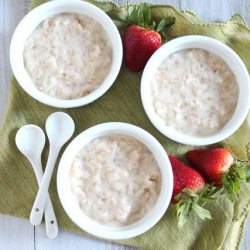 Vegan Brown Rice Pudding