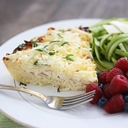 Hash Brown Quiche