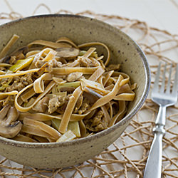 Wild Mushroom Fettucini
