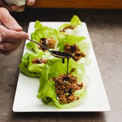 Hoisin Turkey Lettuce Cups