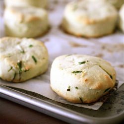 Buttermilk and Chive Biscuits