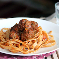 Spaghetti and Meatballs