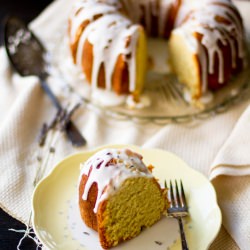 Almond Lavender Cake