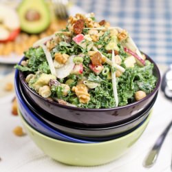 Kale, Chickpea and Apple Salad