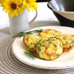Salmon Dill Brunch Bites