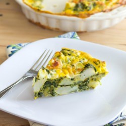 Indian Spiced Quiche