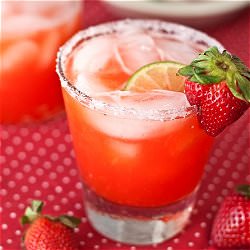 Fresh Strawberry Margaritas