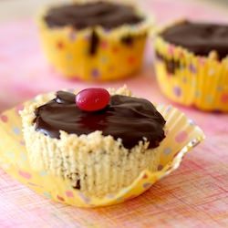Coconut Cups w/ Ganache