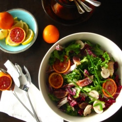 Red Cabbage and Blood Orange Salad