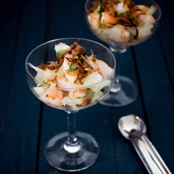 Pomelo, Prawn and Coconut