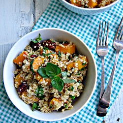 Quinoa w/ Butternut Squash