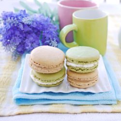 Green Tea Macarons