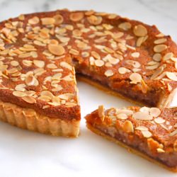 Raspberry Almond Tart