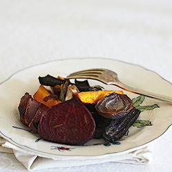 Roasted Purple Carrots