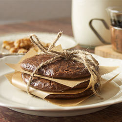 Flourless, Butterless Choc Cookies