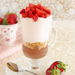 Strawberry & Chocolate Mousse