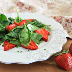Spinach Strawberry Salad