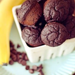 Chocolate PB Muffins