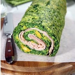 Roll with Spinach & Ham