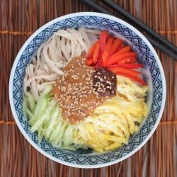 Noodles with Peanut Sauce
