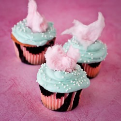 Cotton Candy Cupcakes