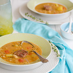 White Beans & Chorizo Stew