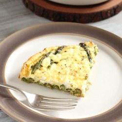Asparagus & Goat Cheese Frittata