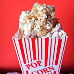 Rice Krispie Treat Popcorn