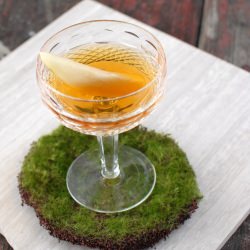Homemade Pear-Infused Brandy