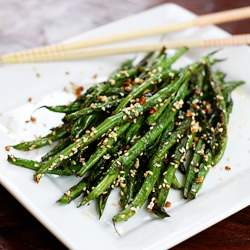 Sesame Garlic Green Beans