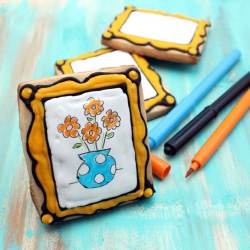 Art Canvas Cookies