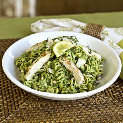 Lemon-Basil Pesto Pasta Salad