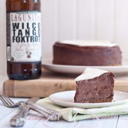 Beer Cheesecake w/ Pretzel Crust