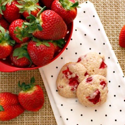 Strawberry Shortcake Cookies