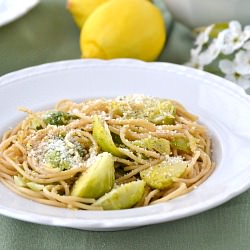Spaghetti w/ Brussels Sprouts