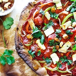 Chicken Tikka Masala Pizza