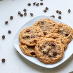 Browned Butter Toffee Cookies