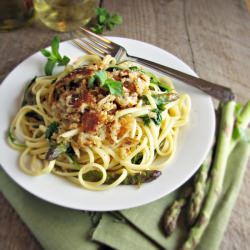 Asparagus Arugula Pasta