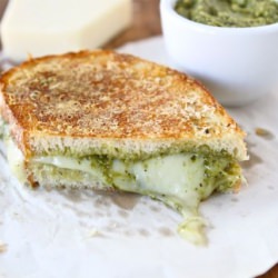 Pesto Grilled Cheese Sandwich