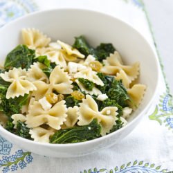 Brown Butter Kale Pasta