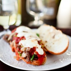 Pizza Steak Sub