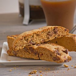 Chocolate Chip Hazelnut Biscotti