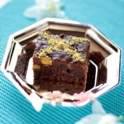 Banana Pistachio Brownies