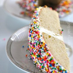 Lemon Vanilla Cake